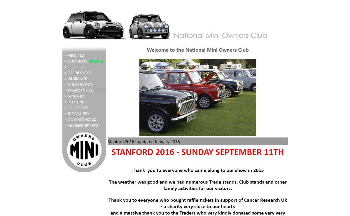 National Mini/MINI Owners Club