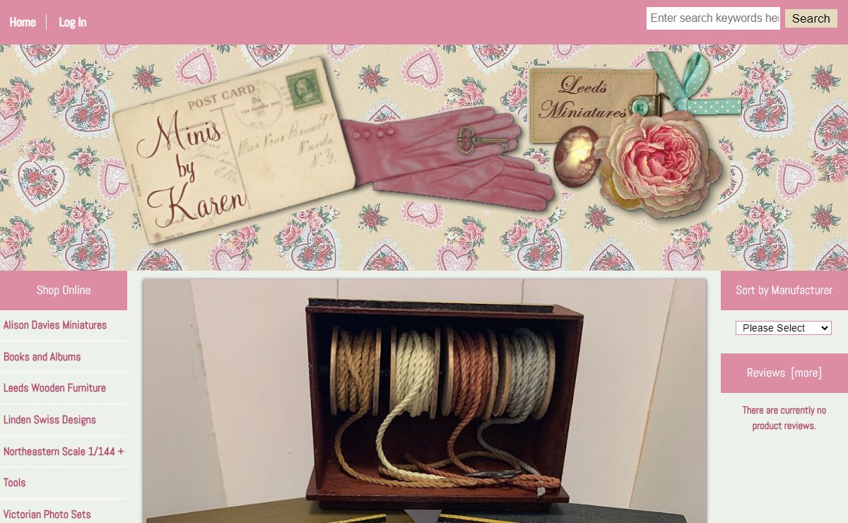 Minis by Karen & Leeds Miniatures, Dollhouse Miniatures by Karen Laisure