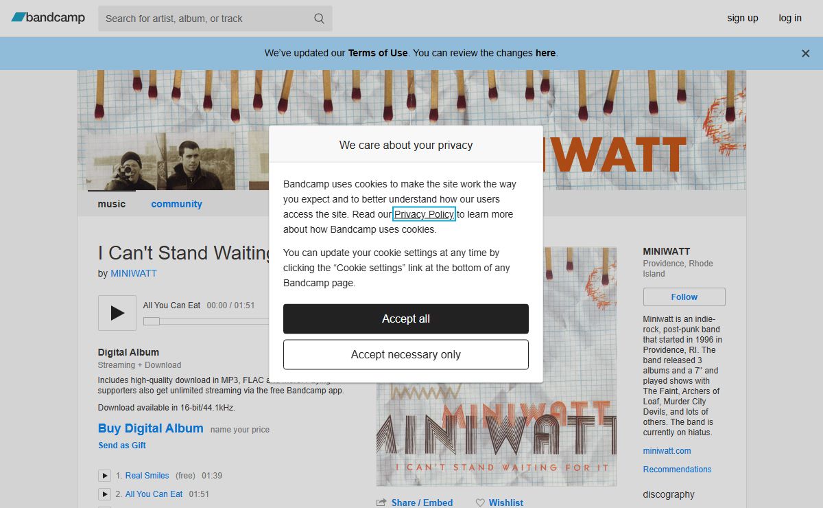 I Can't Stand Waiting For It | MINIWATT