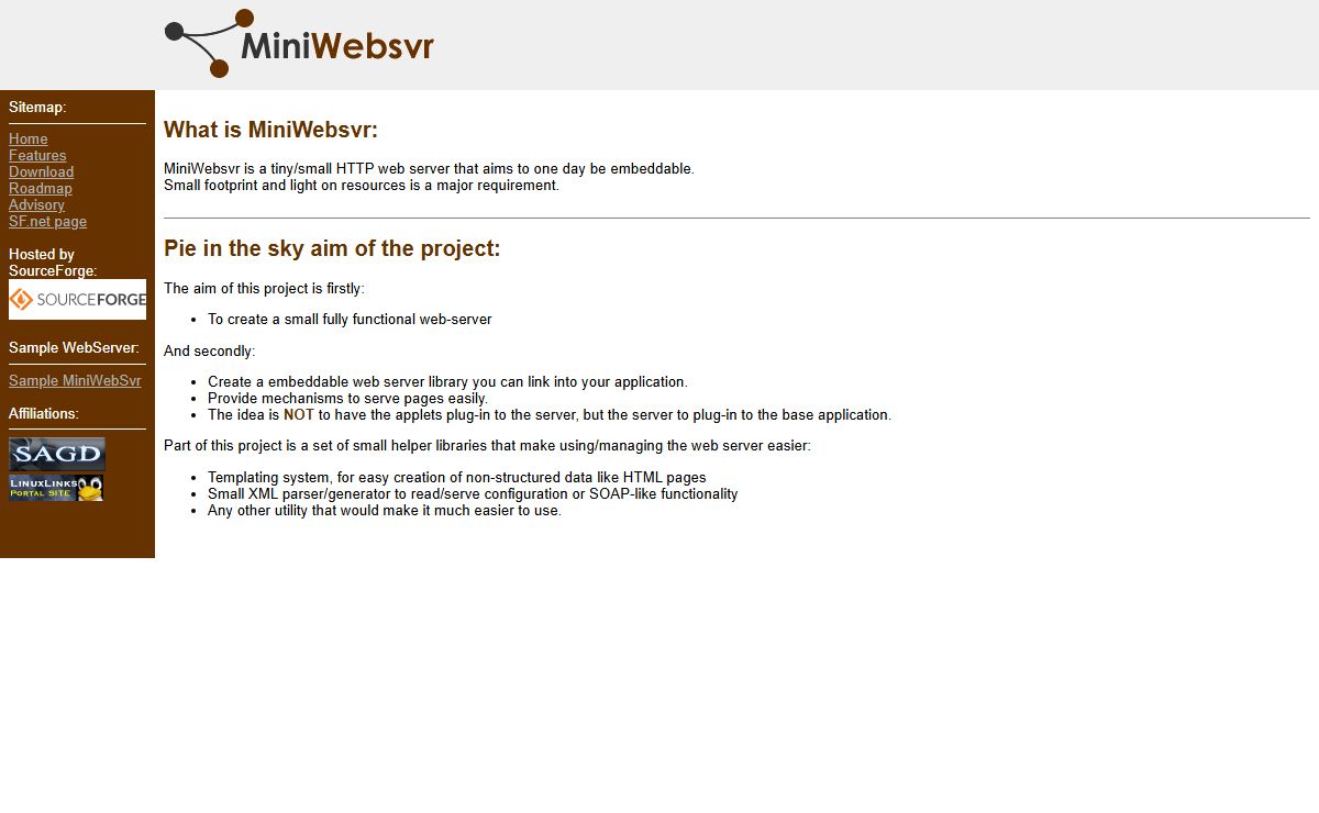 MiniWebsvr