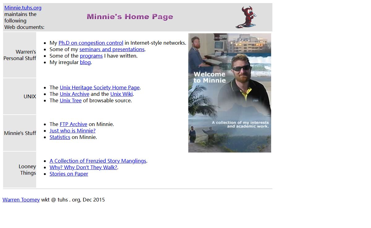 Minnie's Home Page