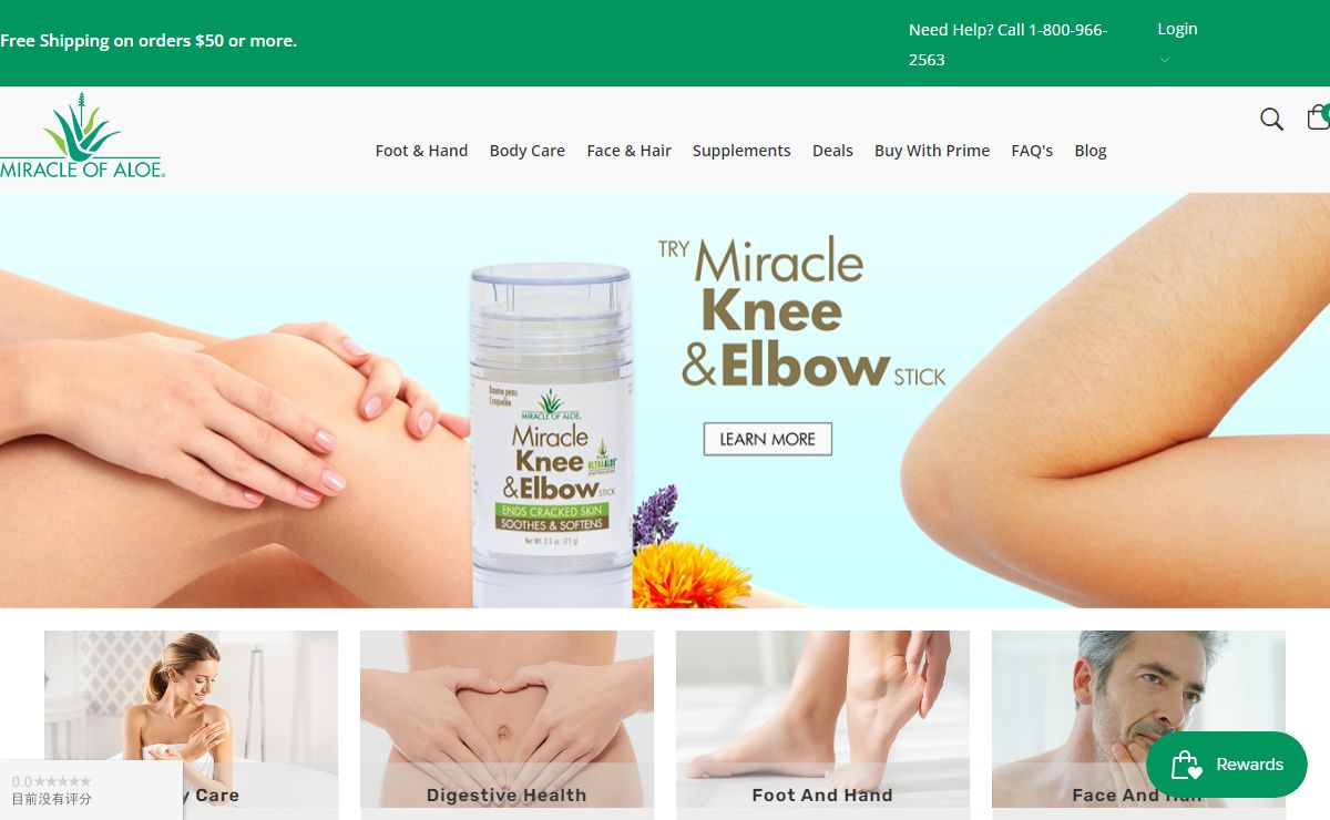 Welcome to Miracle of Aloe