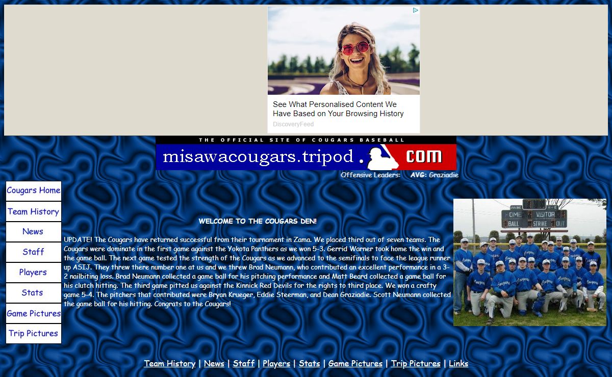 Misawa Cougars Baseball