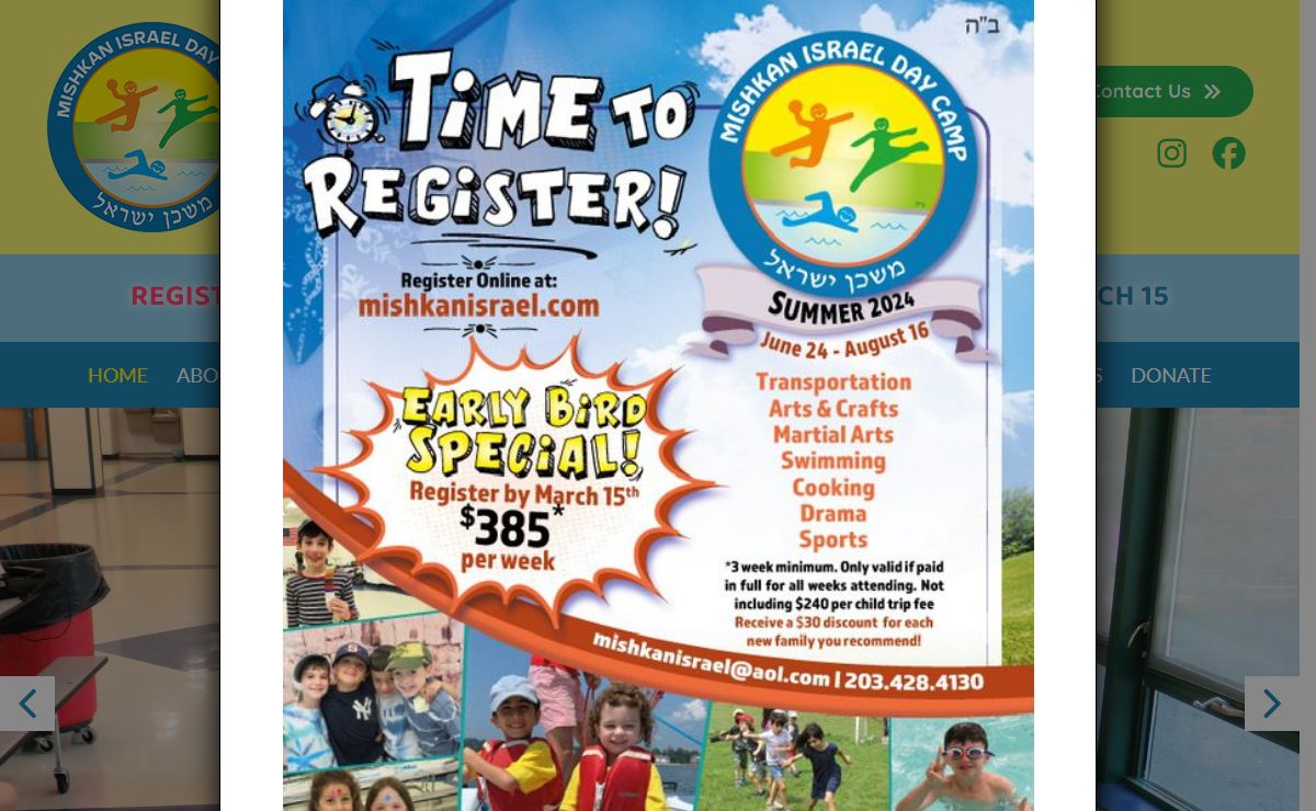 Summer Camp Program | Fairfield County, CT - MISHKAN ISRAEL DAY CAMP