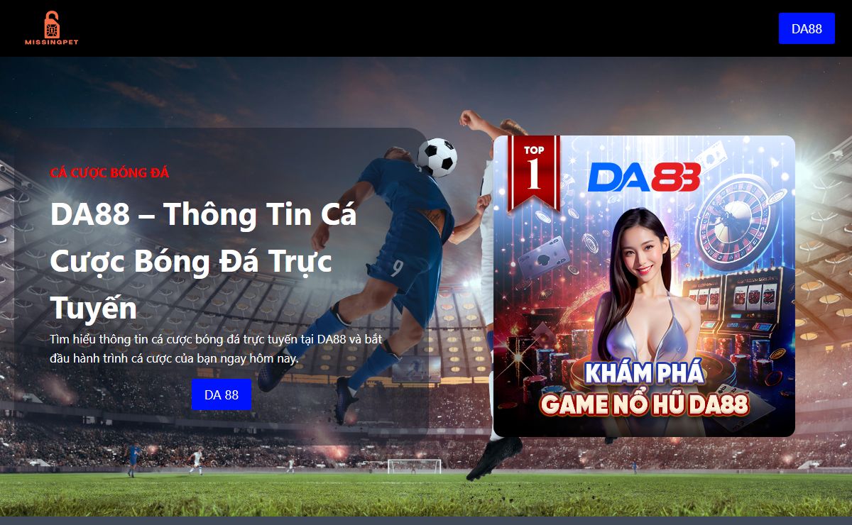 DA88 - Thông Tin Cá Cược Bóng Đá Trực Tuyến