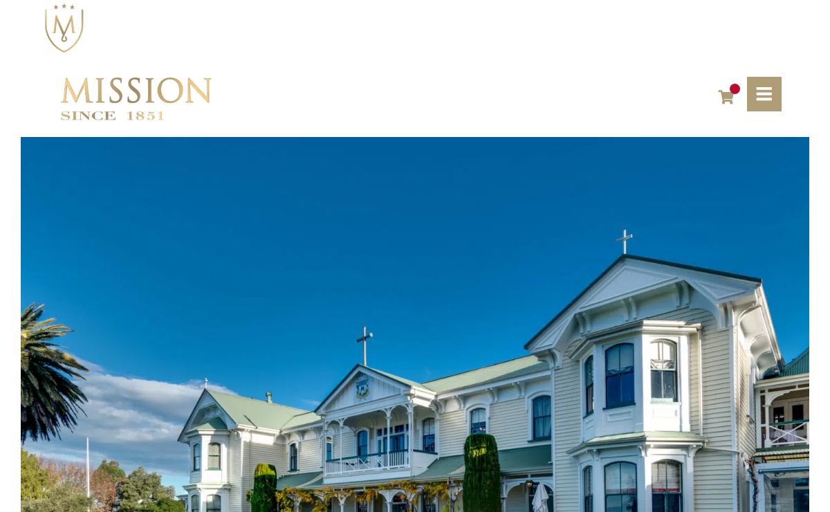 A heritage like no other - Mission Estate Winery