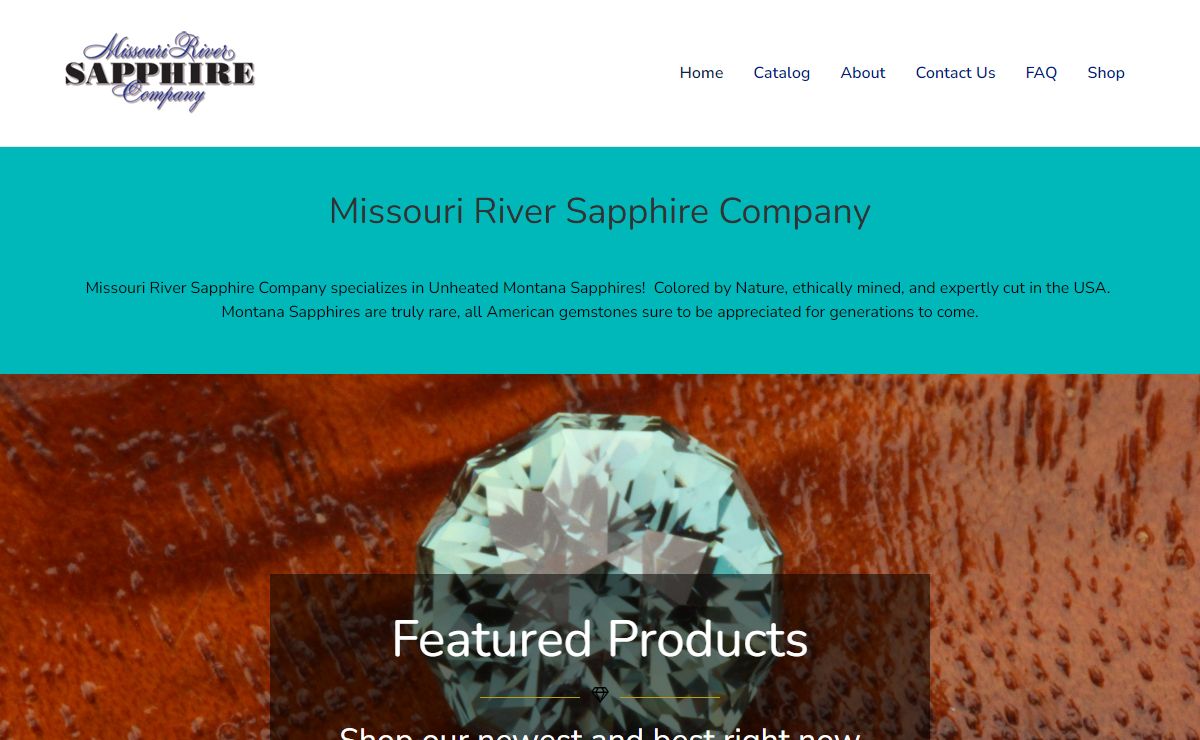 Montana Sapphire Specialist - Missouri River Sapphire