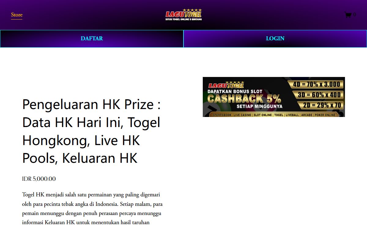 Pengeluaran HK Prize : Data HK Hari Ini, Togel Hongkong, Live HK Pools, Keluaran HK