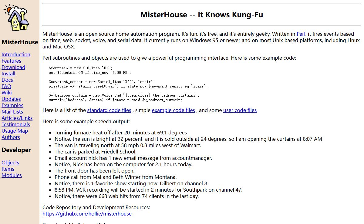 MisterHouse