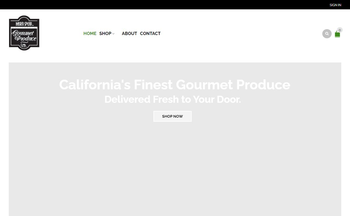 Mister Spear – Gourmet Produce: Misterspear California Asparagus, Fruits & Vegetables