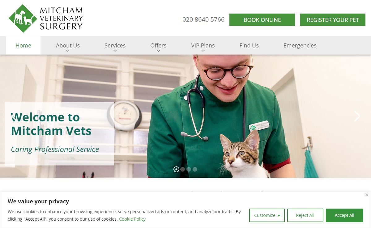 Mitcham Veterinary Surgery Home - Mitcham Veterinary Surgery