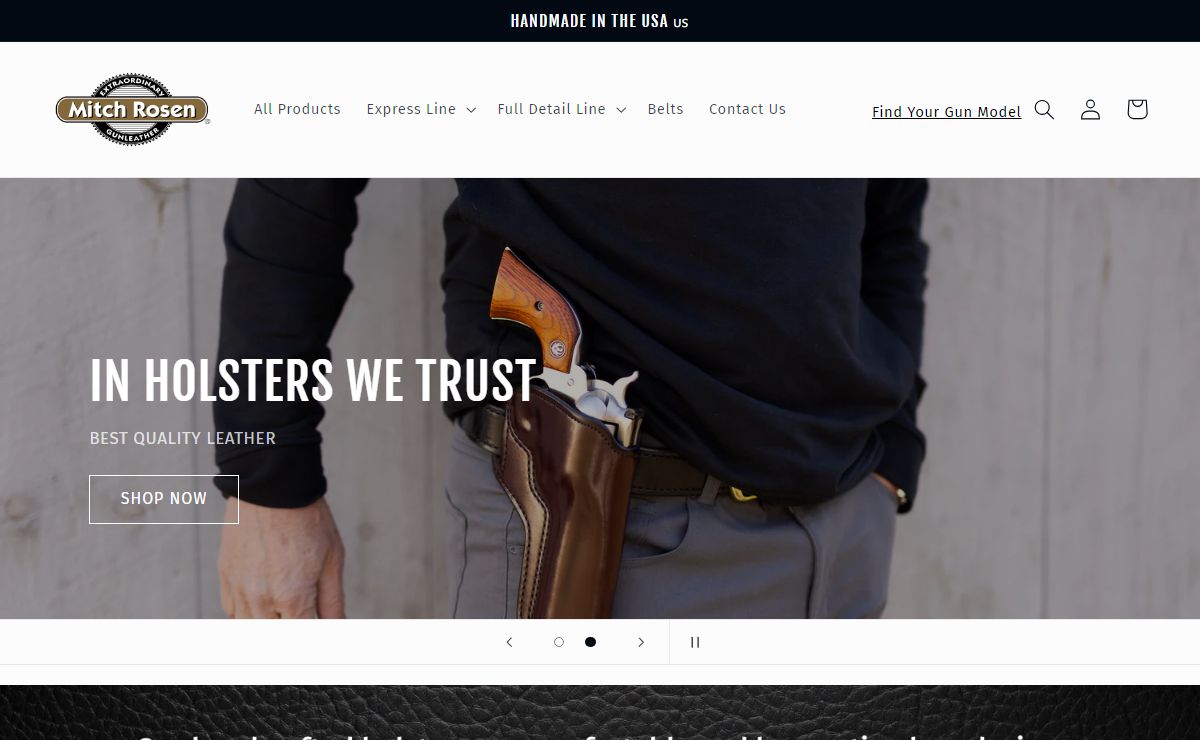 Mitch Rosen Extraordinary Gunleather
