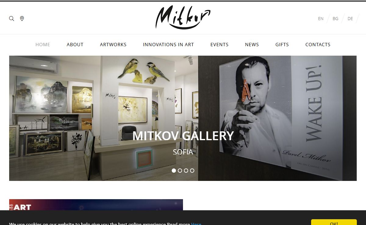 Pavel Mitkov - Innovations in Art
