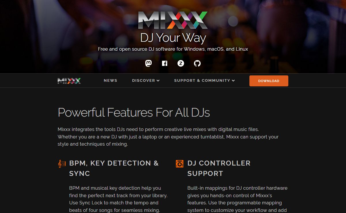 Mixxx - Free DJ Mixing Software App