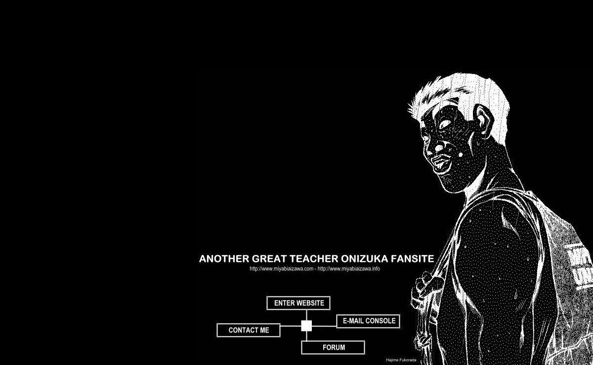 Another Great Teacher Onizuka Fansite - Splash Page