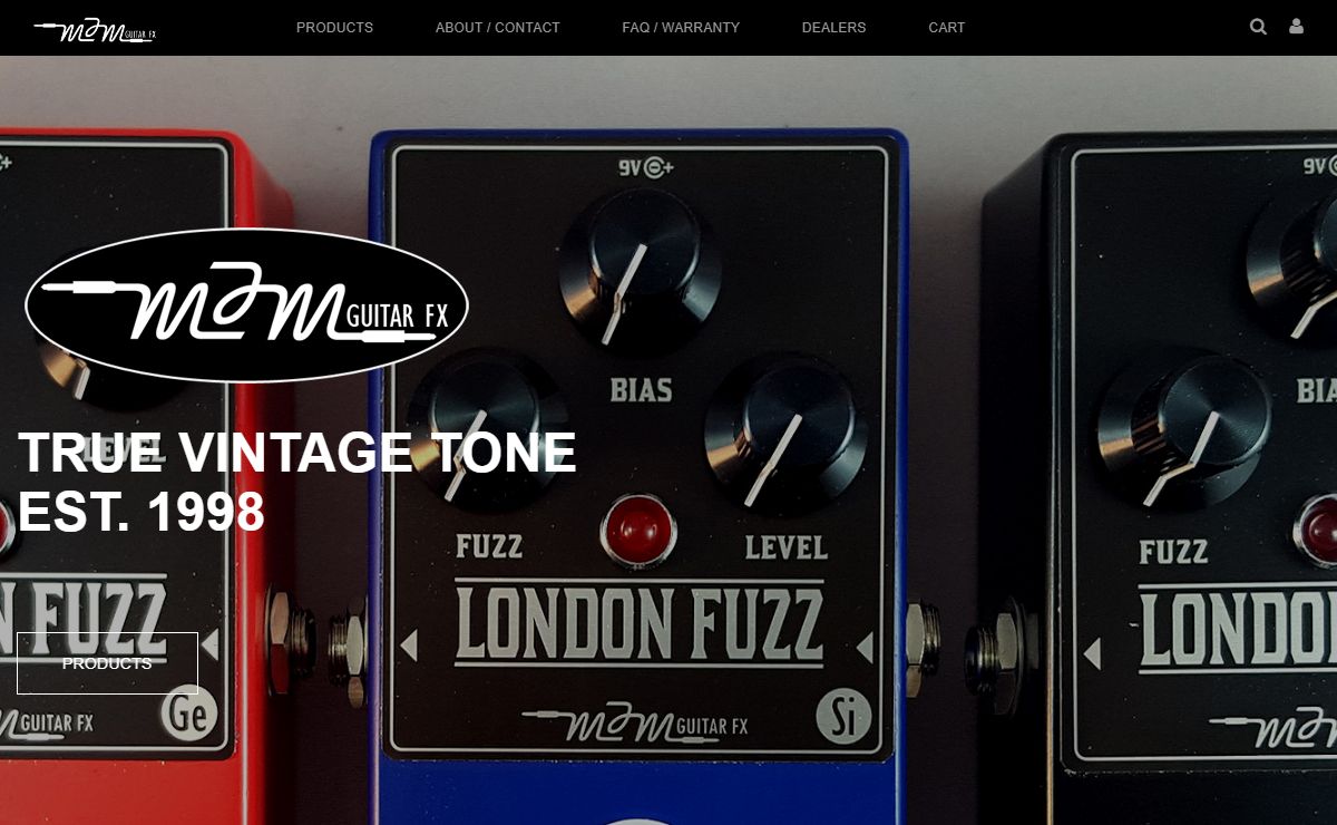 MJM Guitar FX - Fuzz, Vibe, Wah, Overdrive