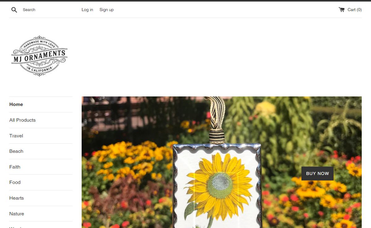 Handmade soldered glass ornaments-MJ Ornaments