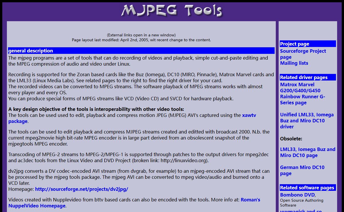 MJPEG Tools