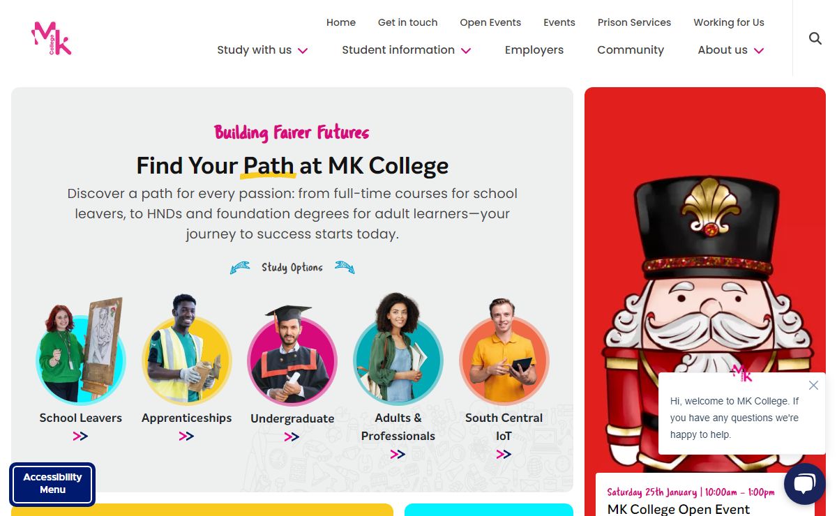 Welcome to MK College
