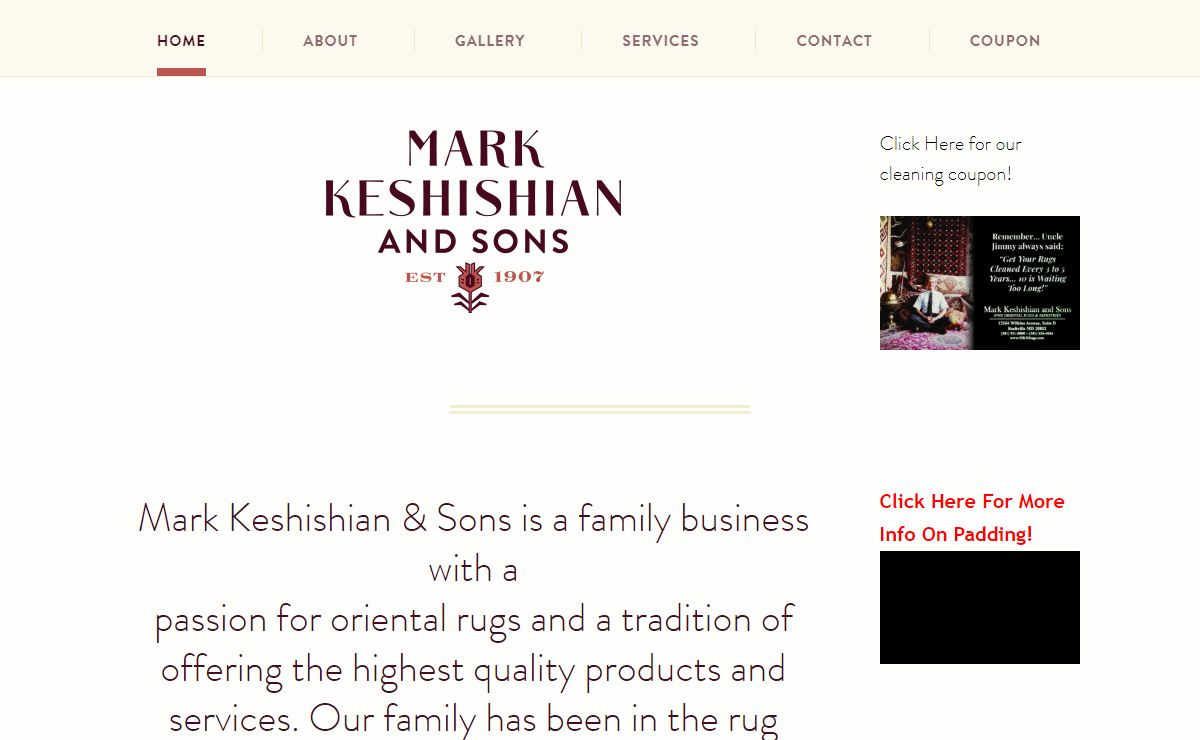 Mark Keshishian & Sons | Leading Provider of Antique, Semi-antique and Modern Rugs