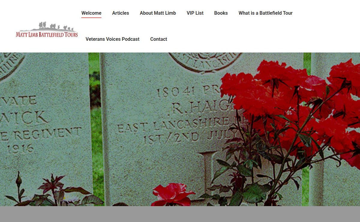 Matt Limb Battlefield Tours – Matt Limb Battlefield Tours