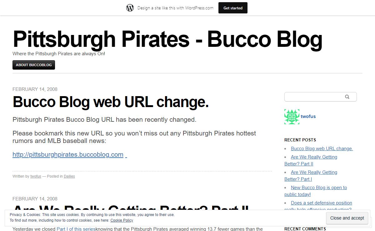 Pittsburgh Pirates - Bucco Blog | Where the Pittsburgh Pirates are always On!
