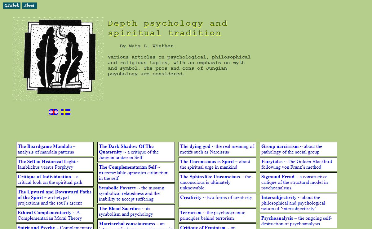 Depth psychology and spiritual tradition