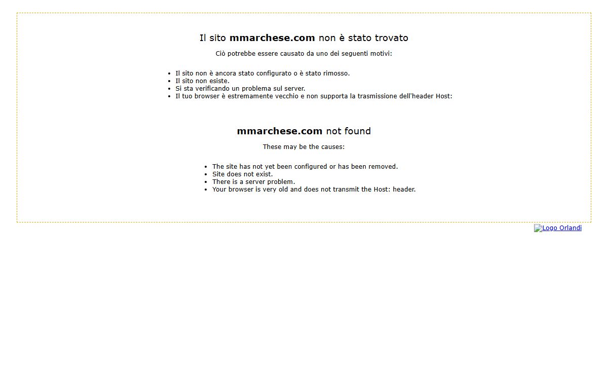 mmarchese.com not found