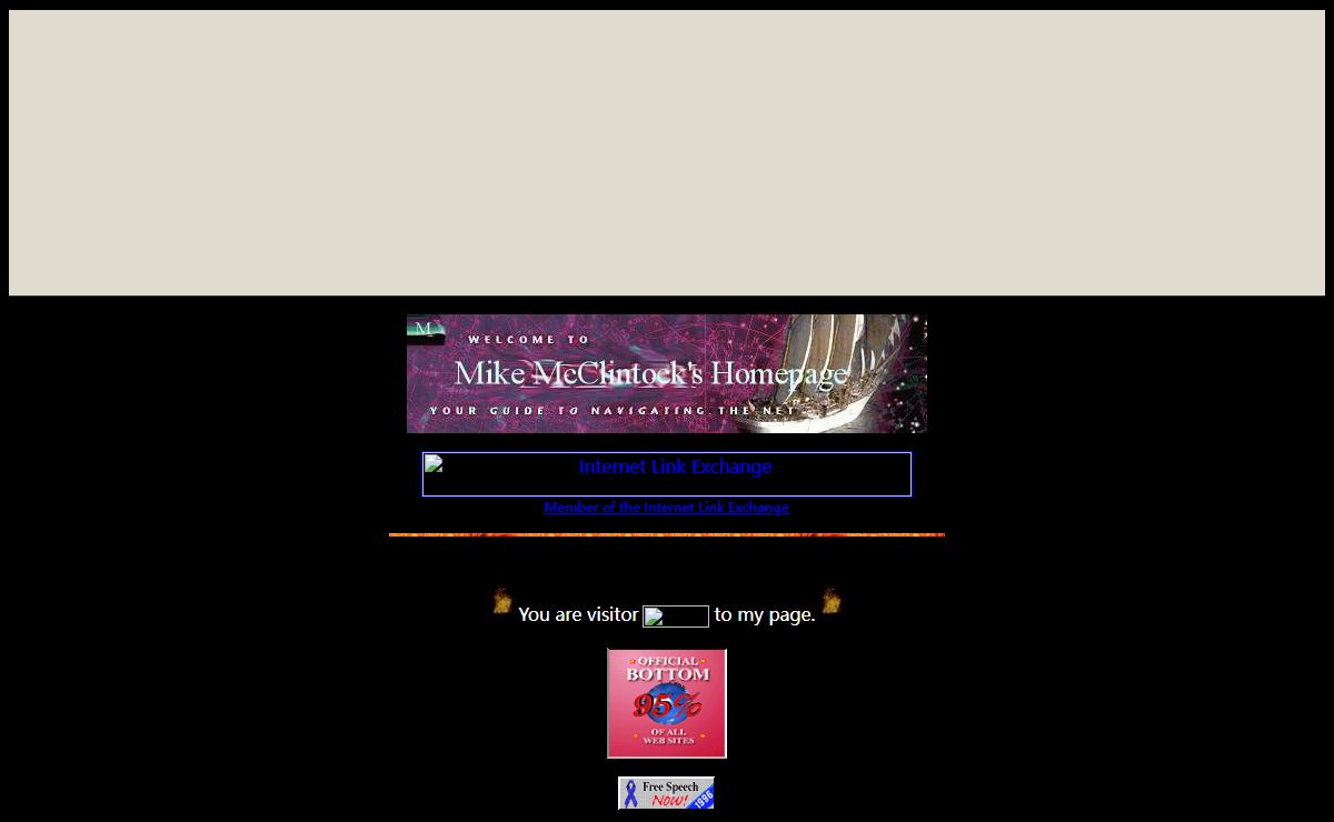 Mike McClintock's Homepage