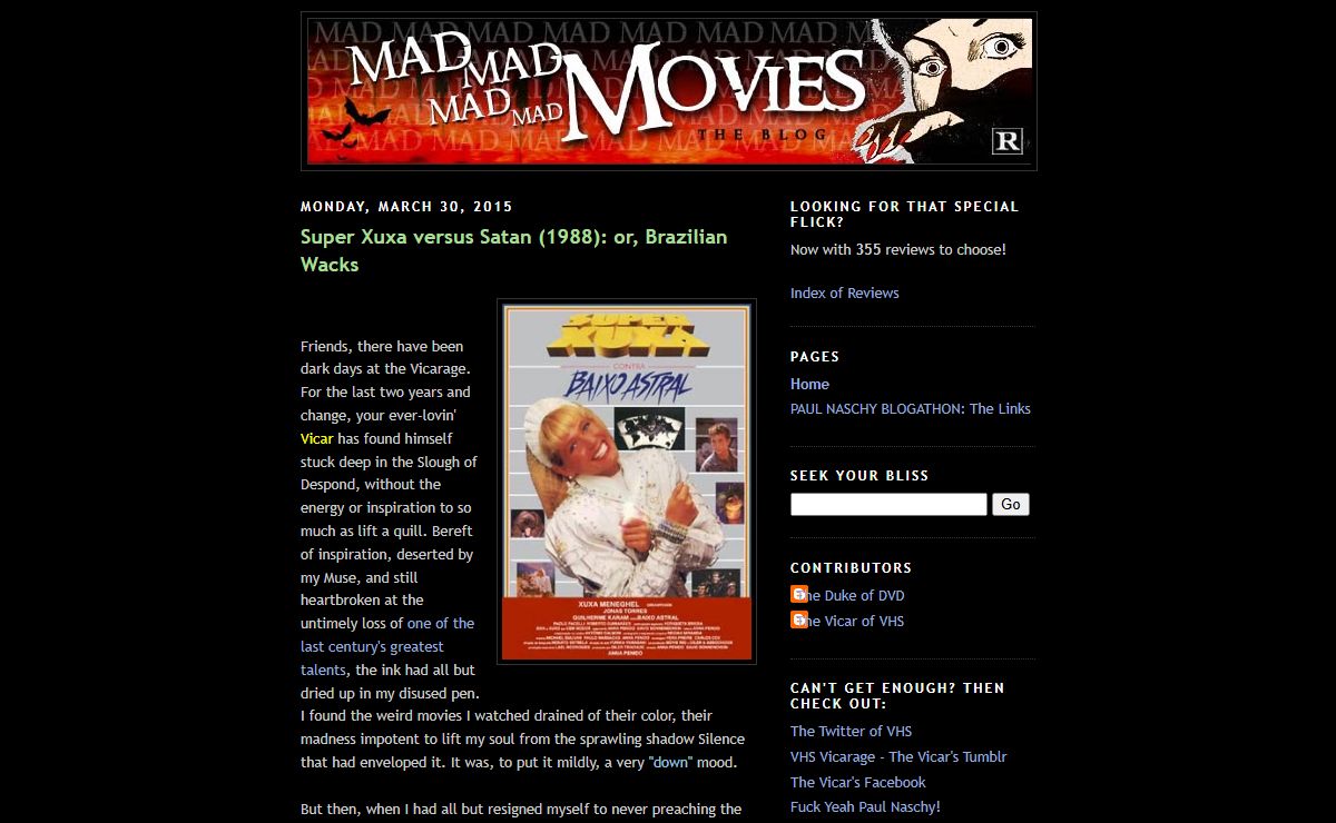 Mad Mad Mad Mad Movies