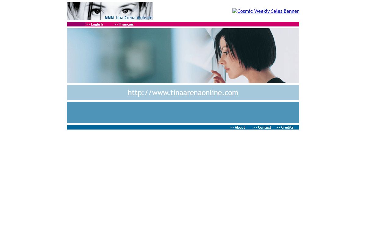 MMM Tina Arena Website - Tina Arena Online - Everything You Need & More About Tina Arena...
