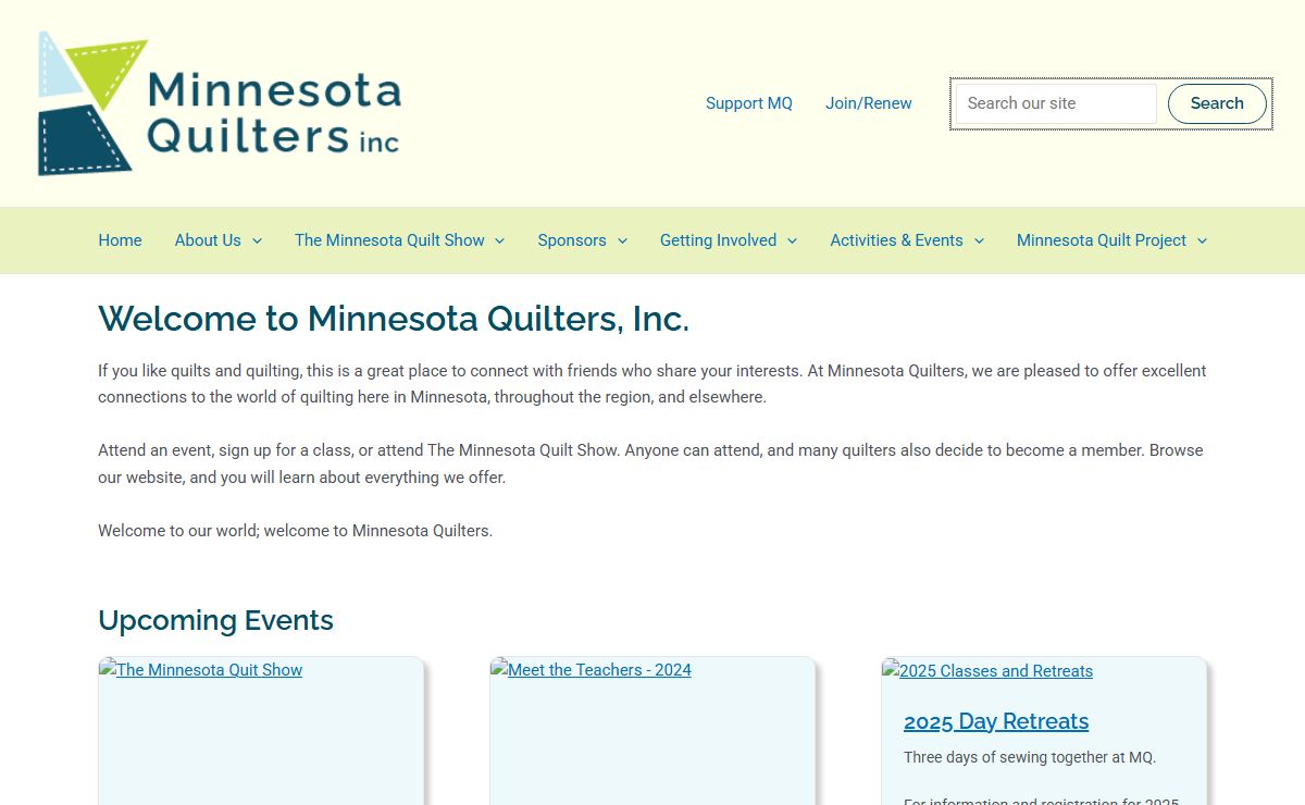 Minnesota Quilters, Inc – Welcome to Minnesota Quilters