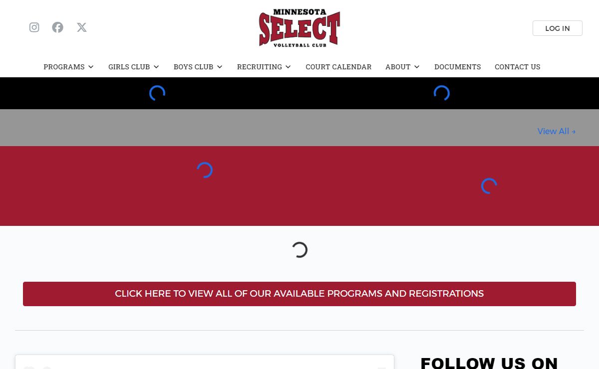 MN Select Volleyball Club | Home Minnesota Select Volleyball Club