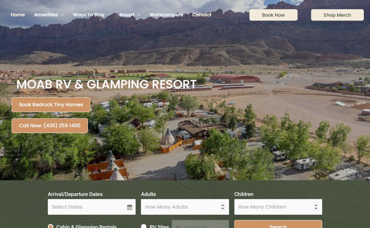 Moab RV And Glamping Resort - Moab's Top Rated Campground