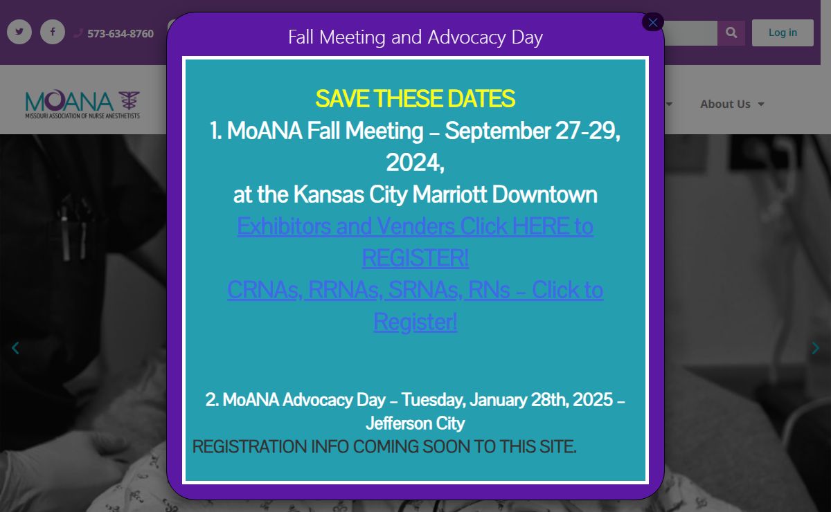 MoANA | Missouri Association of Nurse Anesthetists | CRNA