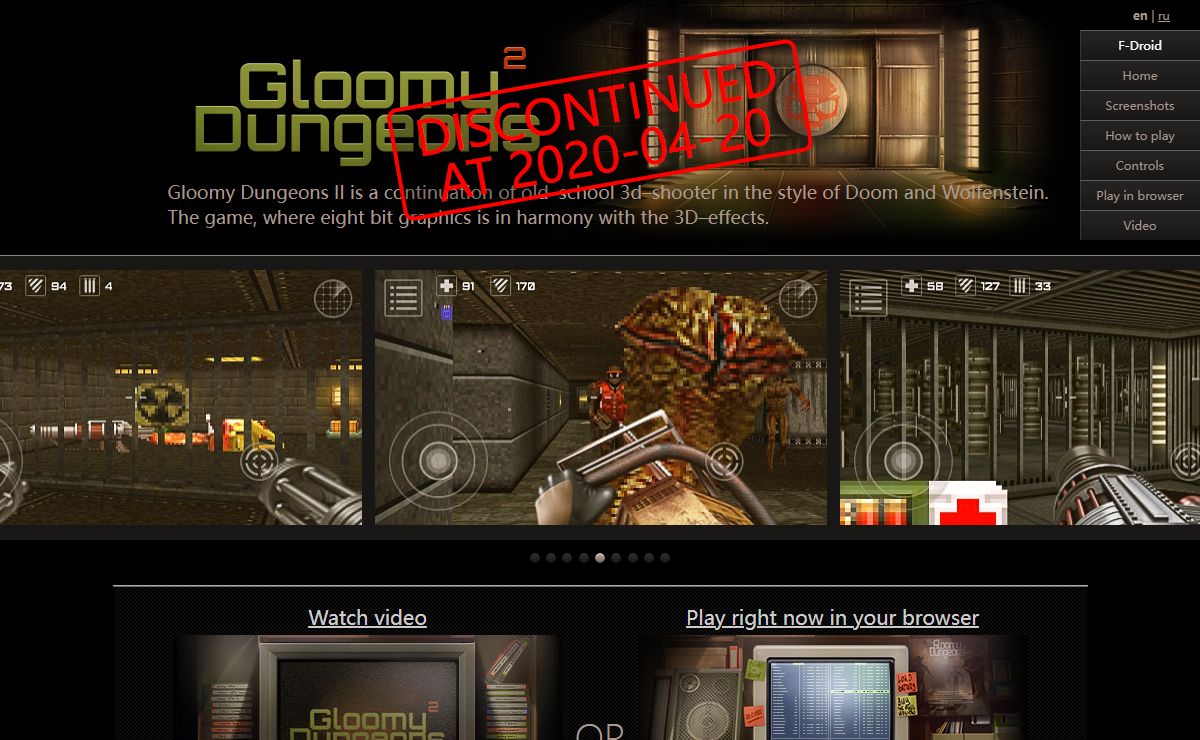 Gloomy Dungeons 2: Blood Honor