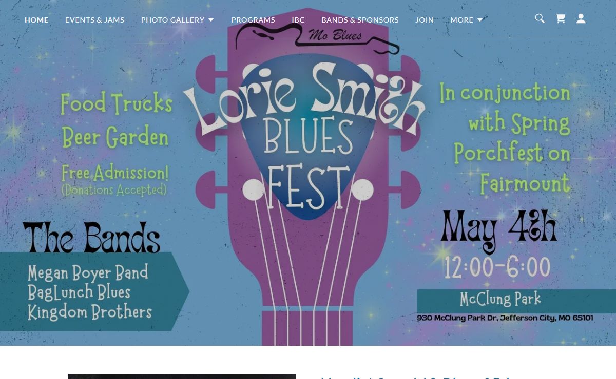 MO Blues - Blues, Music, Nonprofit