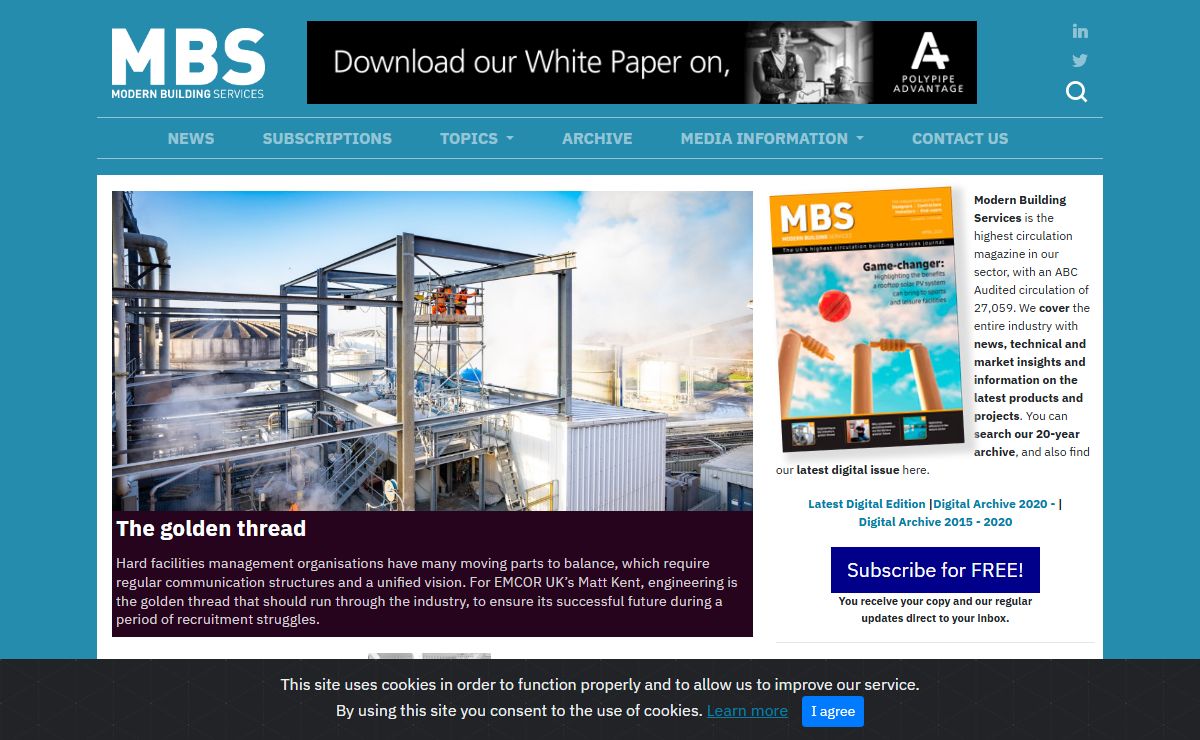 Building Services online