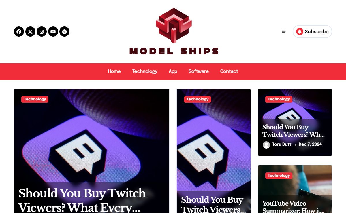 Model Ships – Future tech ideas that will change the world