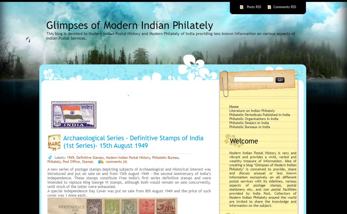 Glimpses of Modern Indian Philately