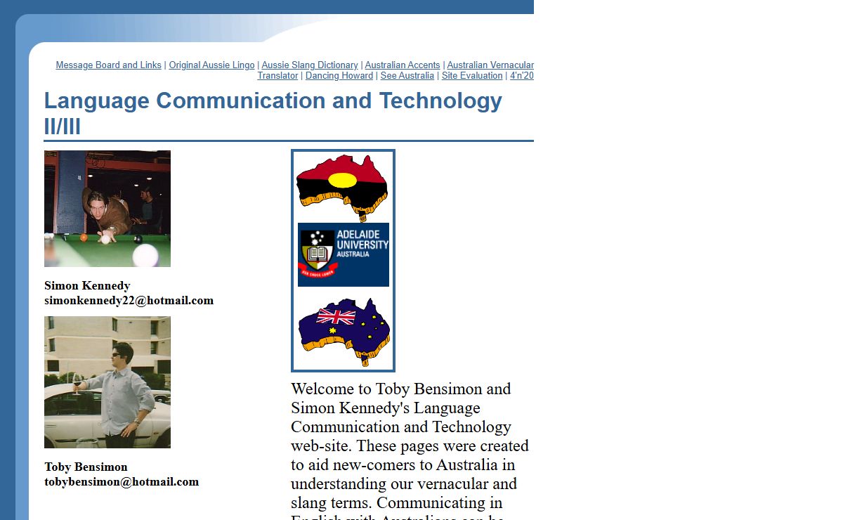 Language Communication and Technology II/III
