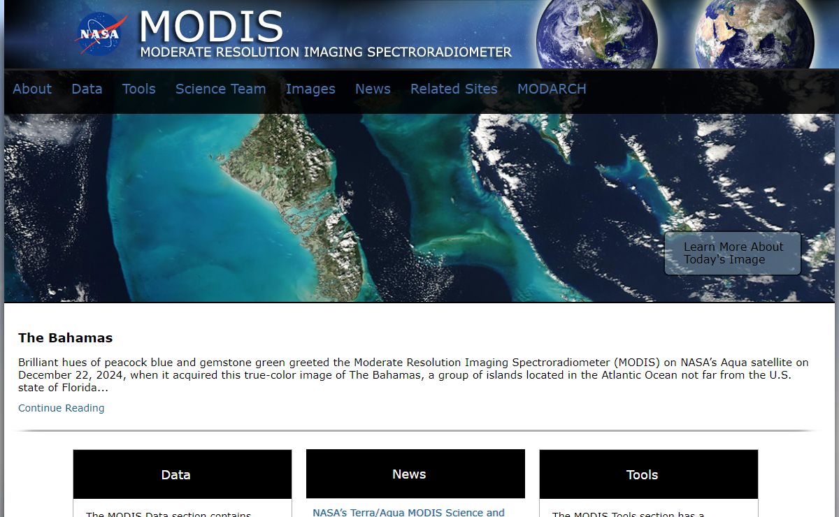 MODIS Web