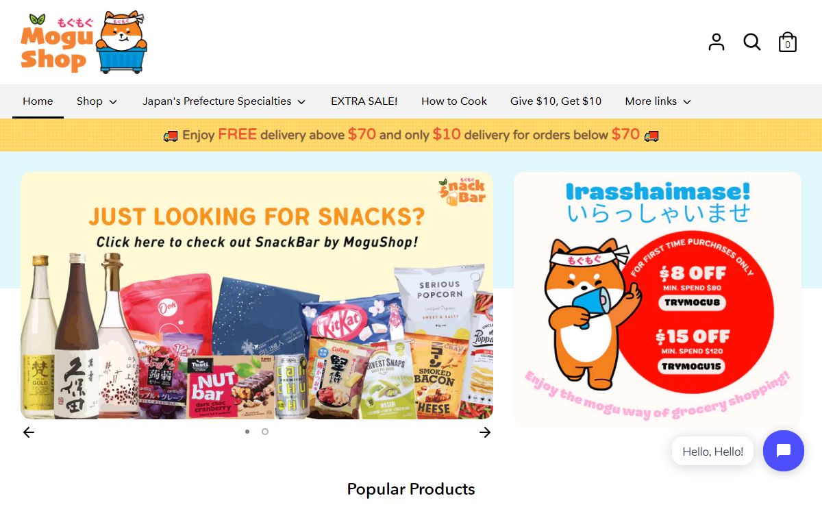 MoguShop Singapore - Shop for premium groceries from Japan & Beyond!
