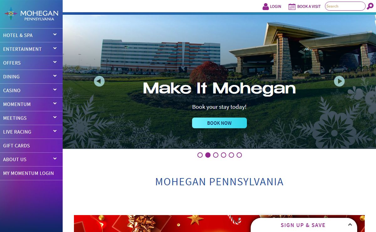 Mohegan Pennsylvania Casino Resort in Wilkes-Barre, Pennsylvania | Mohegan Pennsylvania