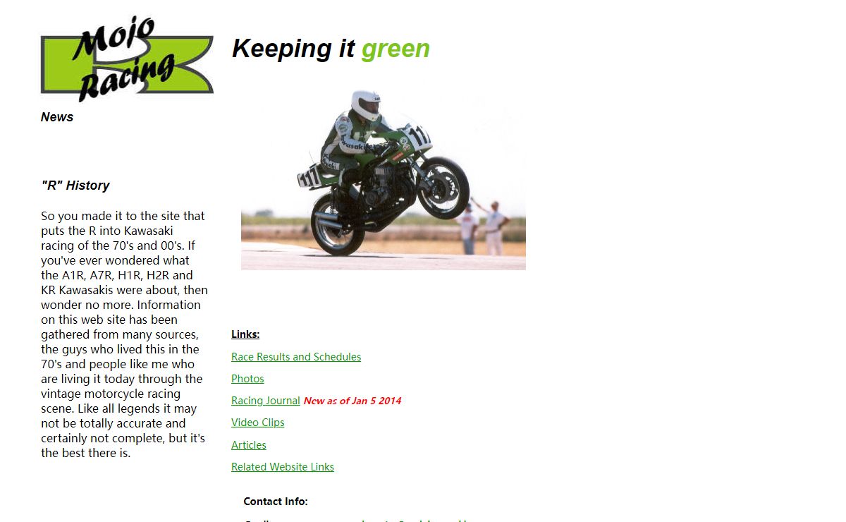 Mojo Kawasaki Racing