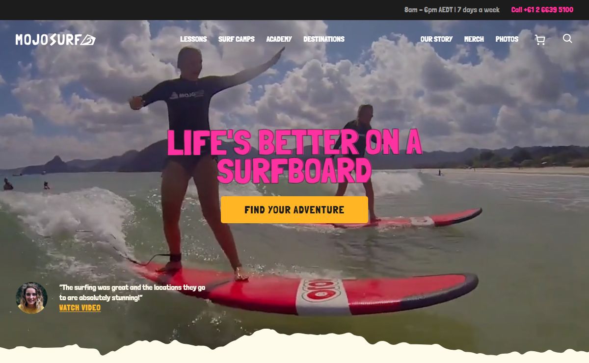 Mojosurf | Life-changing surf camps in Australia, Bali and Beyond, and Mentawais