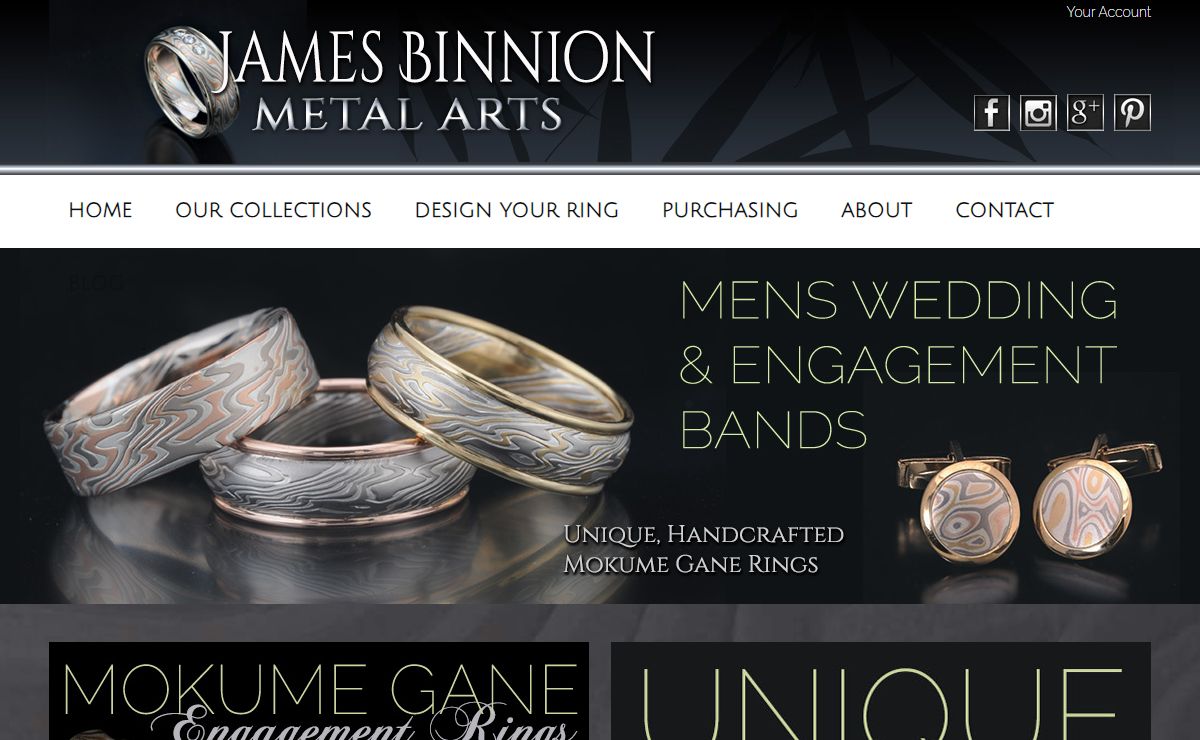 Unique Wedding and Engagement Rings – James Binnion Metal Arts