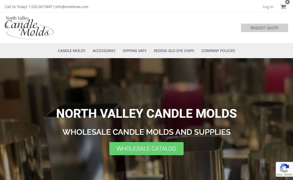 Home - North Valley Candle Molds