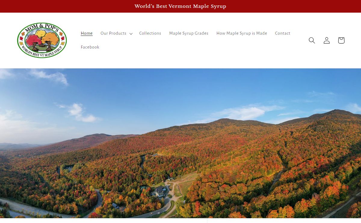 Mom & Pops | World's Best Vermont Maple Syrup, Gifts & Maple Candy – Mom and Pops Maple