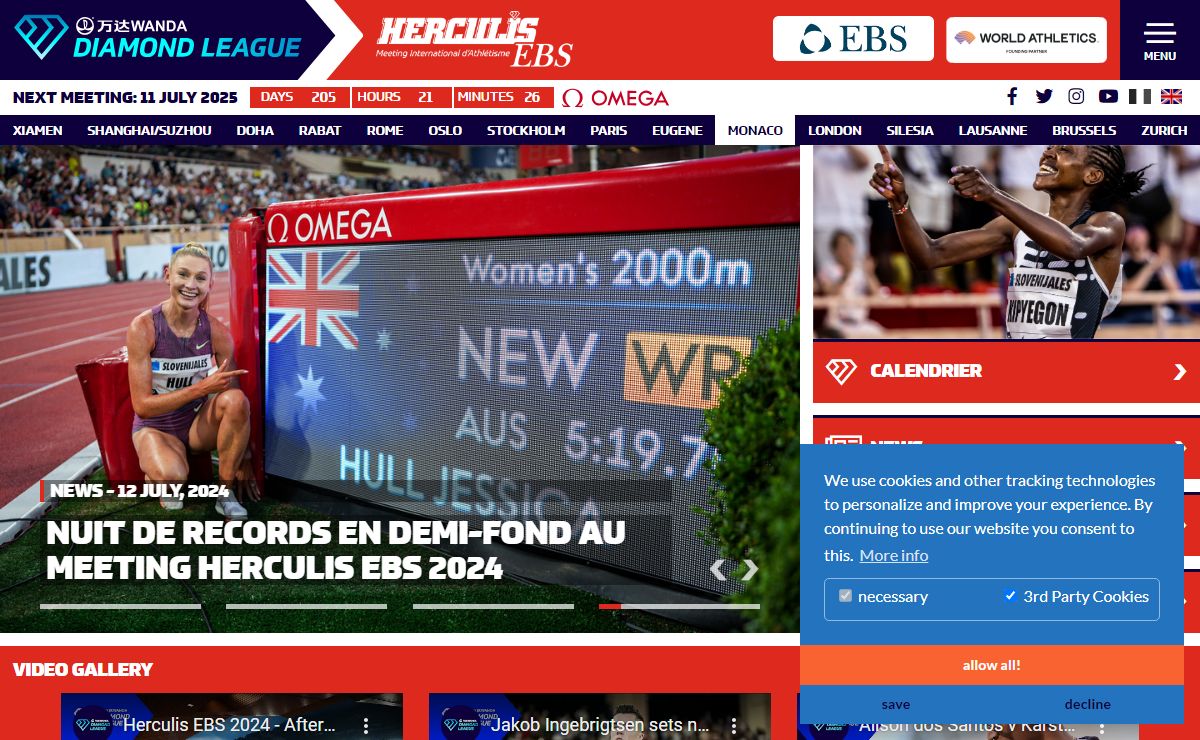 Meeting Herculis EBS - Accueil